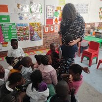 Last goodbye to the Kids.