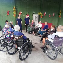 Session of physical therapy 