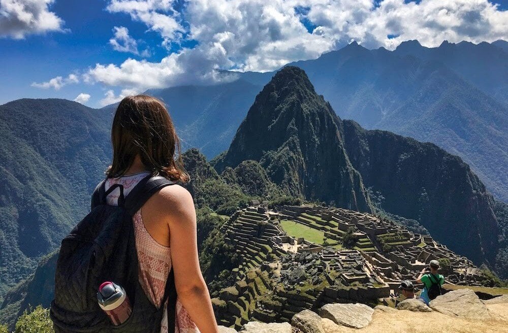 Colleen M., Travel for Teens Peru Person visiting Machu Picchu.