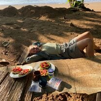 Breakfast in paradise