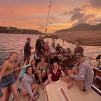 Dinner with a view on Day 1